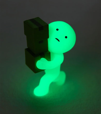 Figurine fluorescente Smiski - série Moving 