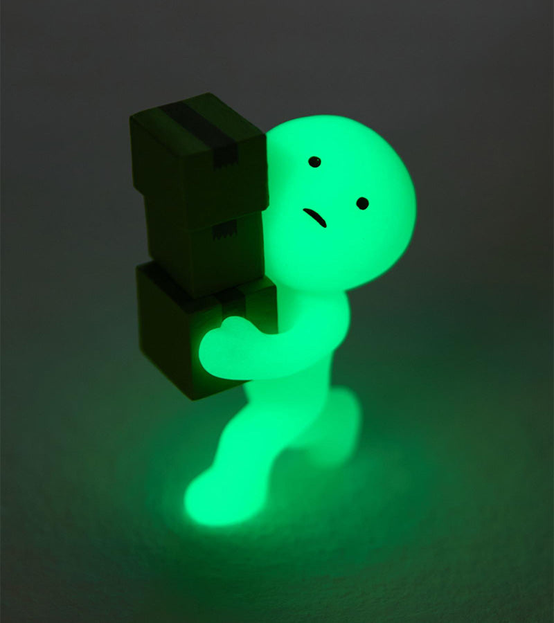 Figurine fluorescente Smiski - série Moving 