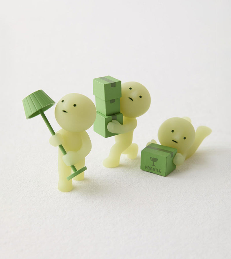 Figurine fluorescenti Smiski - Serie Moving