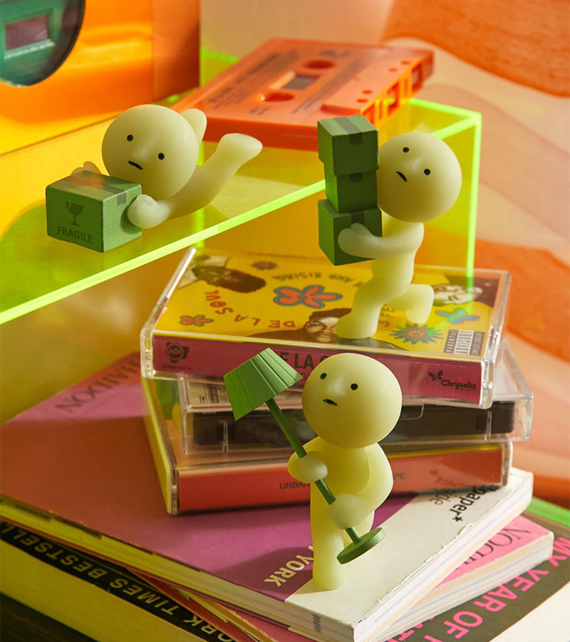 Figurine fluorescenti Smiski - Serie Moving
