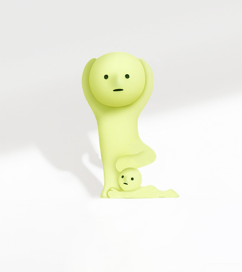 Figurine Fosforescenti Smiski – Serie Yoga