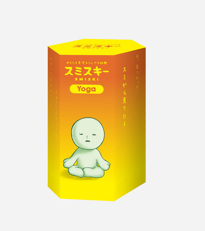 Figurine fluorescente Smiski - série Yoga 