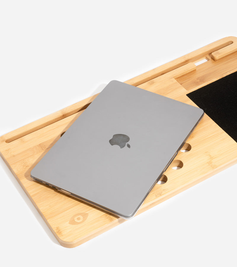 Supporto per computer in legno