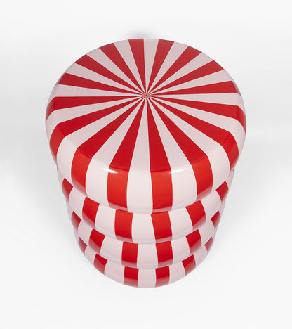 Table d’appoint candy rose