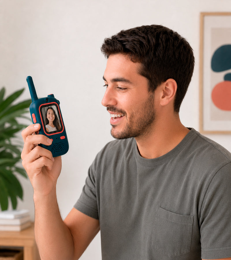 Walkie-talkie con videocamera