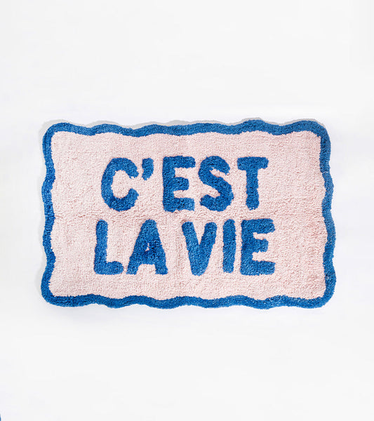Tapis "C'est la vie"