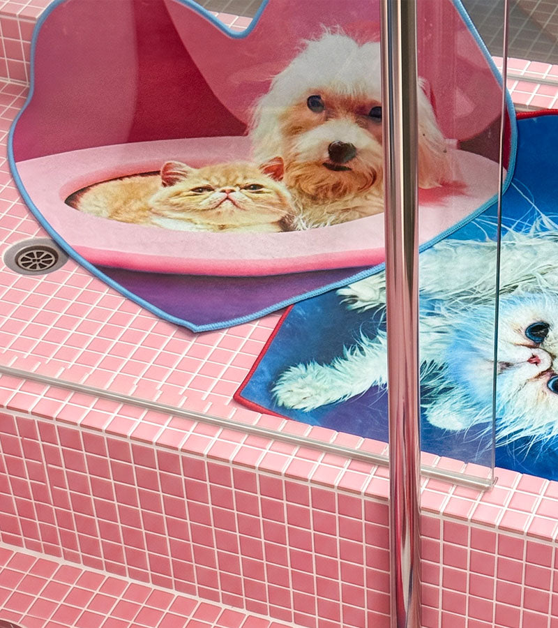 Tappetino da bagno BFF Cane e Gatto - Seletti x TOILETPAPER
