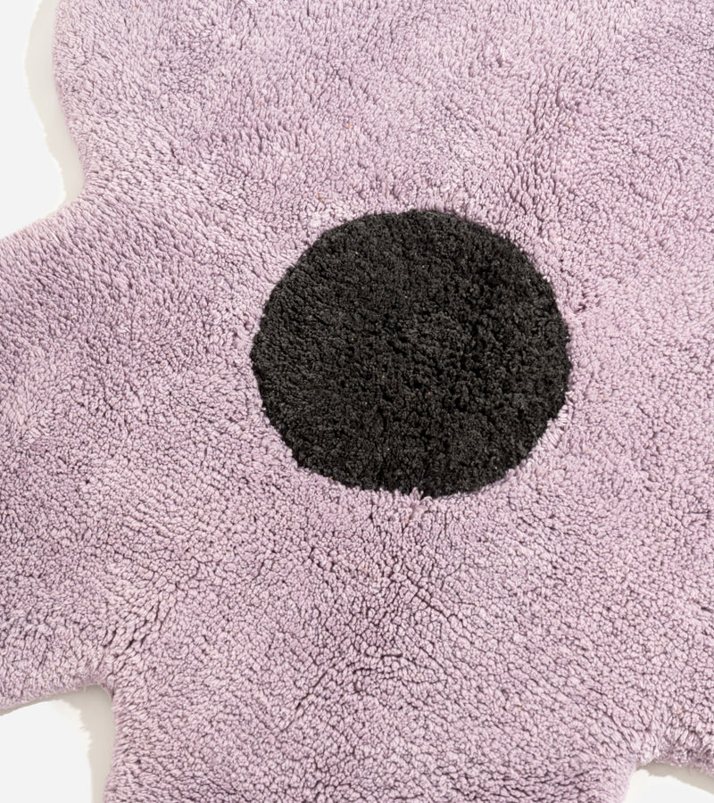 Tapis de bain flower Rose  L'expressionist
