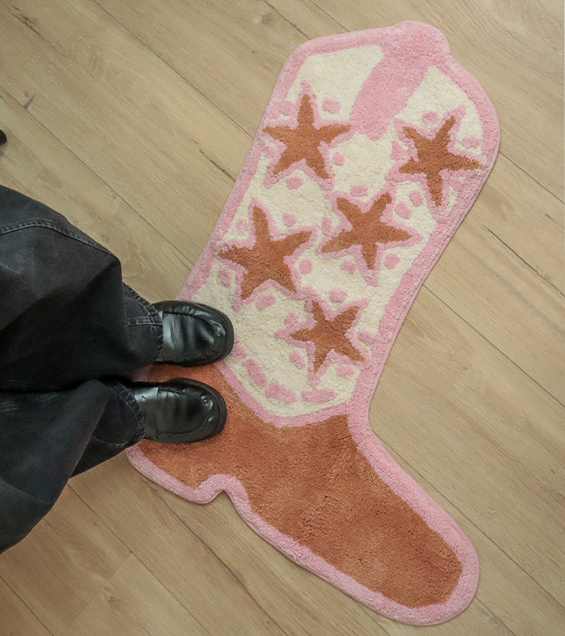 Tappeto stivale da cowboy