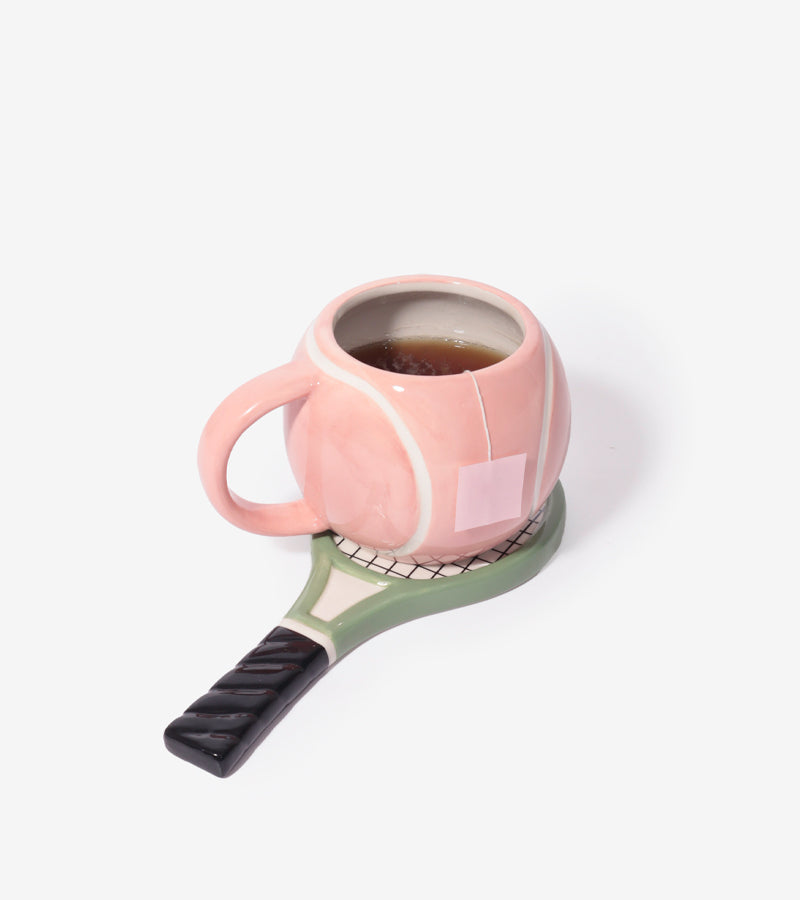 Tazza e piattino tennis