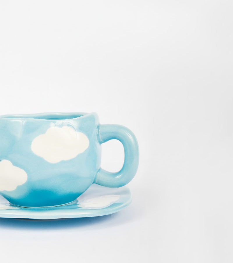 Tazza Nuvola & Piattino