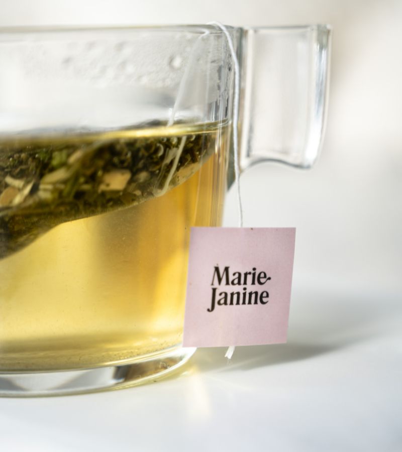 Thé en dosettes au CBD  Marie Janine