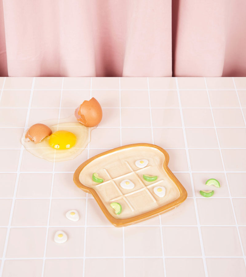 Gioco del Tris - Avocado e uova