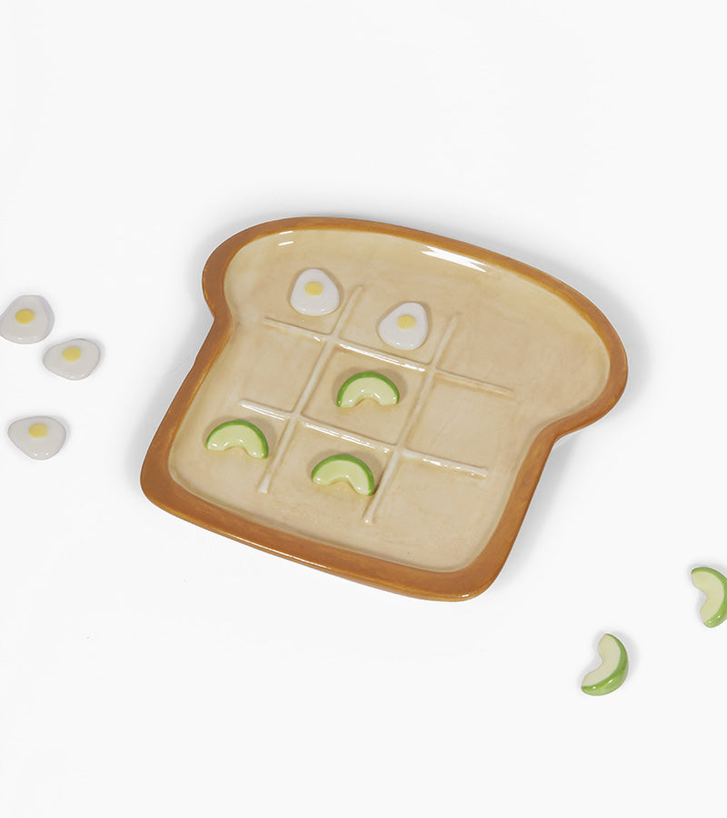 Gioco del Tris - Avocado e uova 