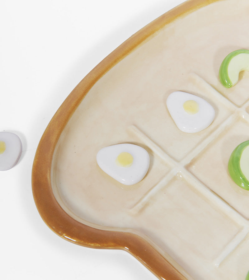 Gioco del Tris - Avocado e uova 