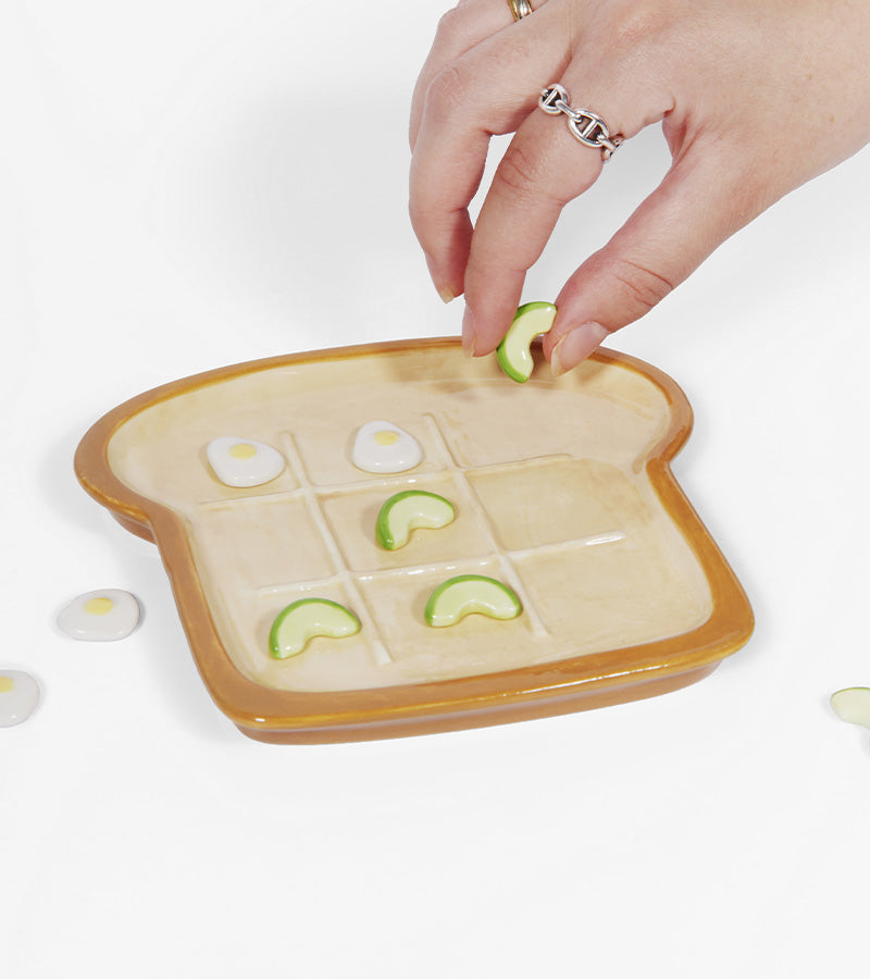 Gioco del Tris - Avocado e uova 