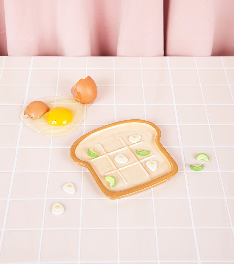 Tic tac toe - Avocat et Oeuf