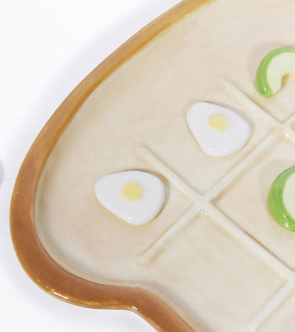 Tic tac toe - Avocat et Oeuf