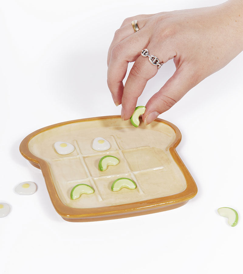 Gioco del Tris - Avocado e uova