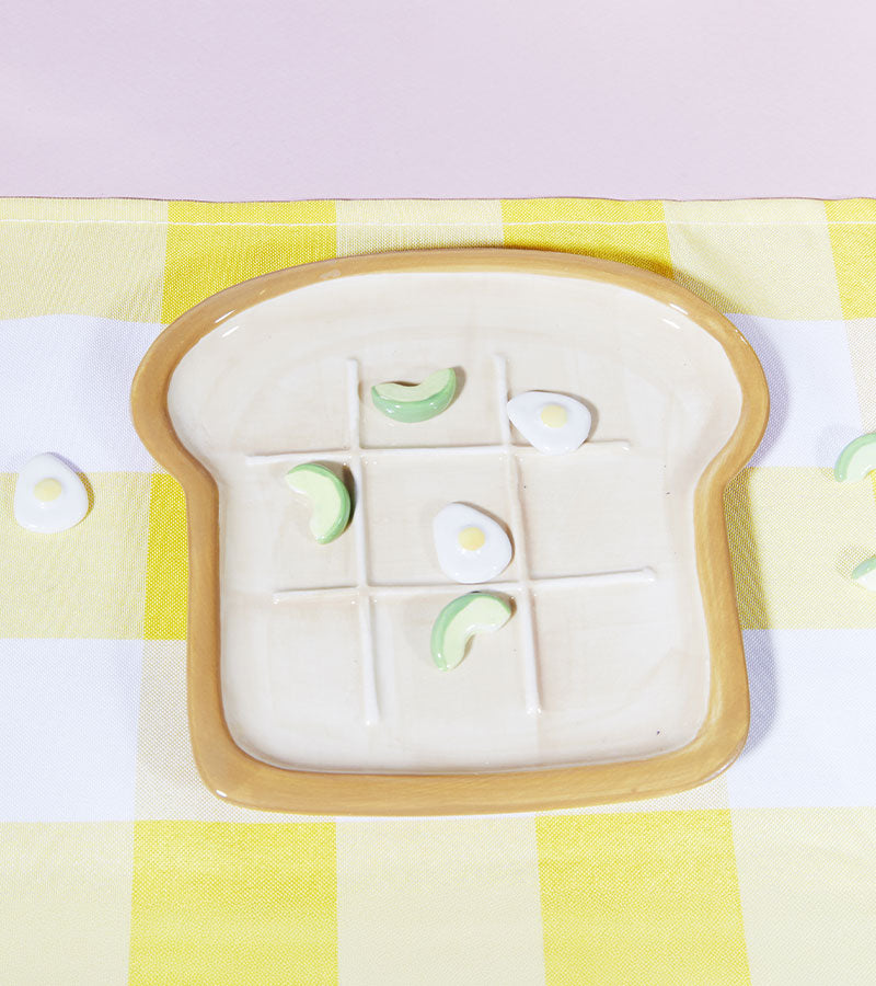 Tic tac toe - Avocat et Oeuf