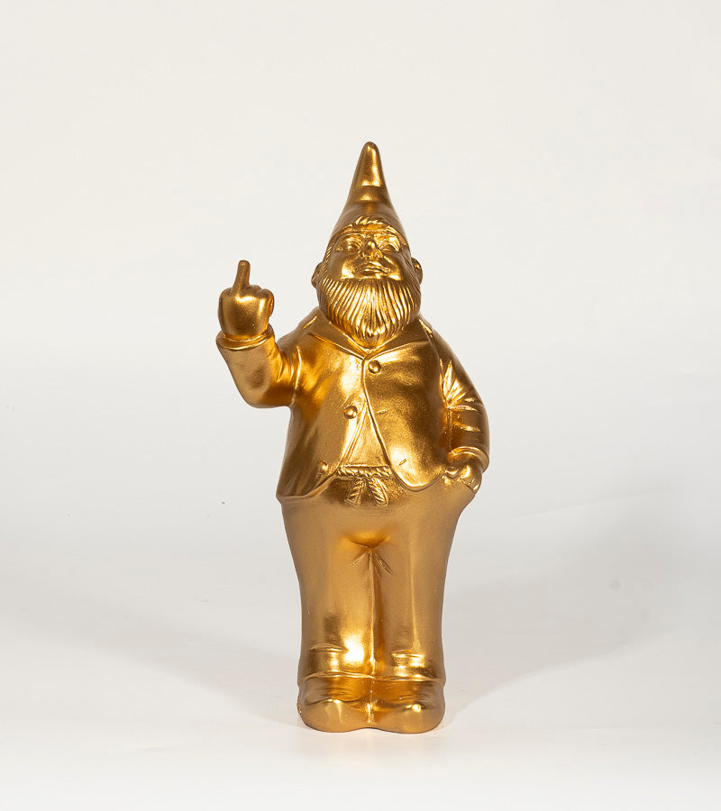 Tirelire Gnome doré