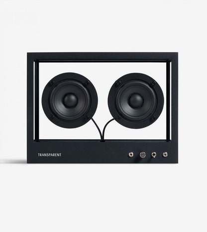 Cassa con speaker trasparente - Piccola 