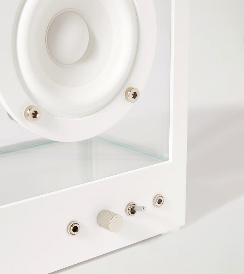 Cassa con speaker trasparente - Piccola 