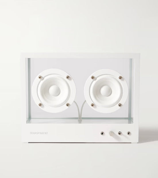 Cassa con speaker trasparente - Piccola 