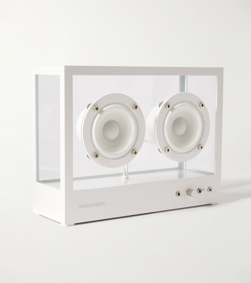 Cassa con speaker trasparente - Piccola 