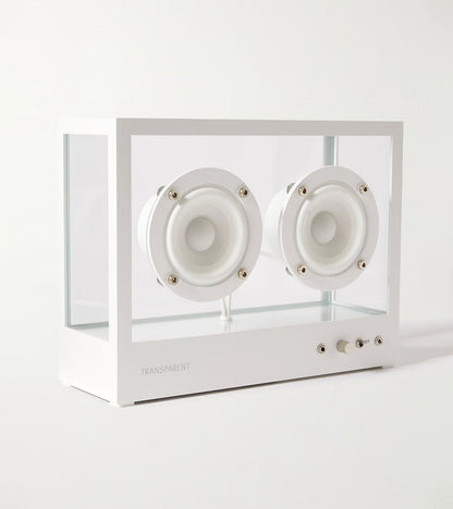 Cassa con speaker trasparente - Piccola 