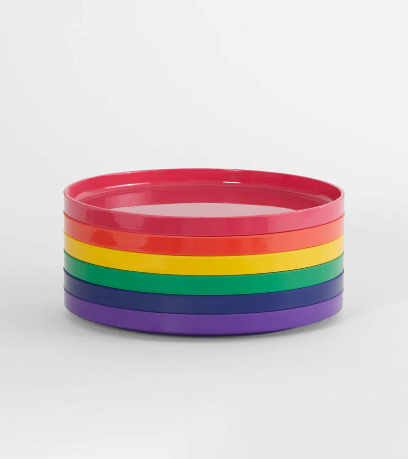 Set di 6 piatti rainbow Vaisselle Max - Heller