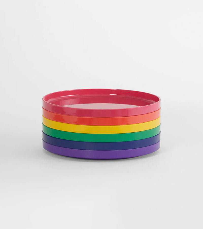 Set di 6 piatti rainbow Vaisselle Max - Heller
