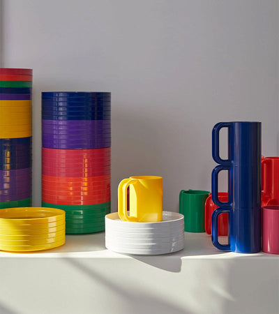Set di 6 tazze rainbow Vaisselle Max - Heller