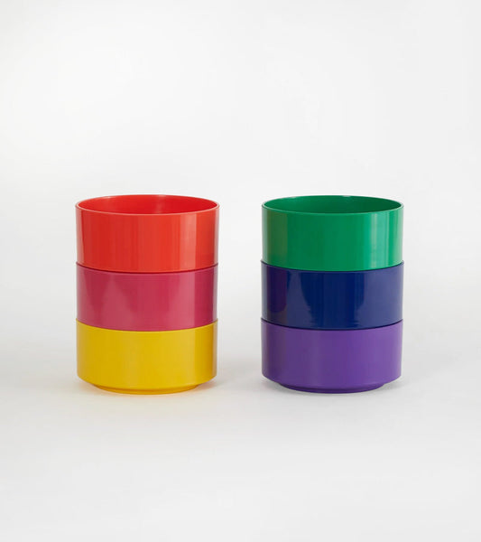 Set di 6 ciotole rainbow Vaisselle Max - Heller
