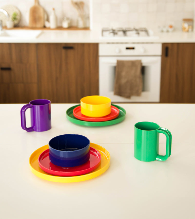 Set di 6 piatti rainbow Vaisselle Max - Heller