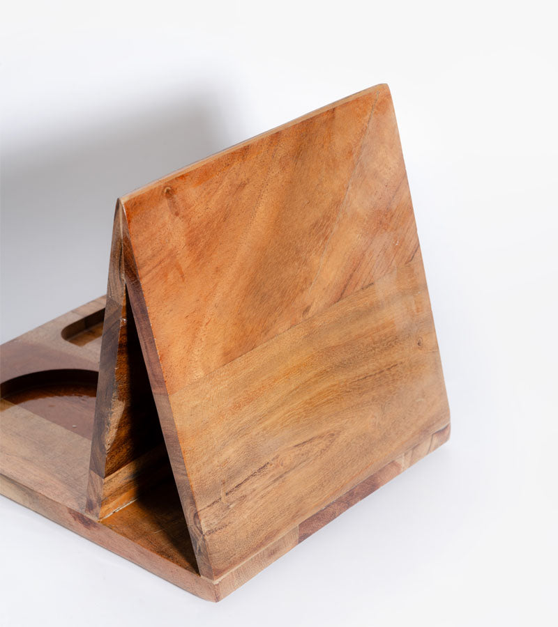 Valet de lecture en bois