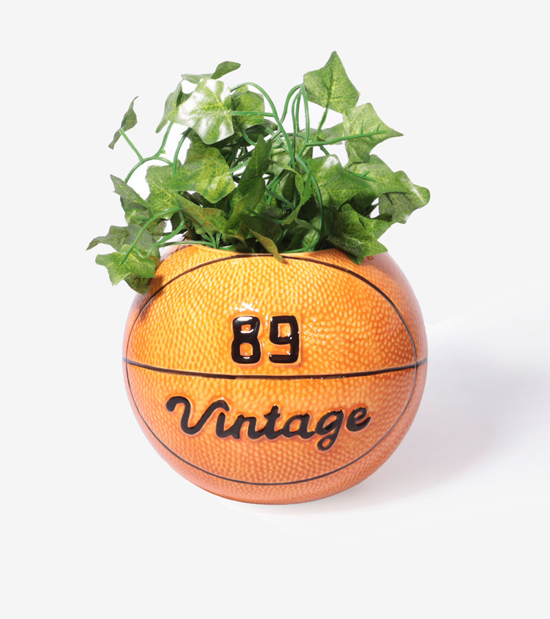 Vaso pallone da basket vintage