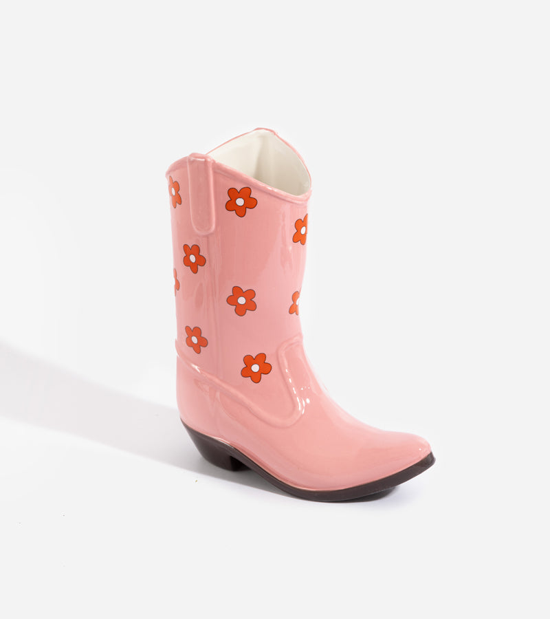 Vaso stivale da cowboy
