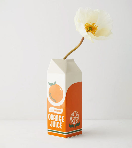 Vaso Orange Juice in ceramica