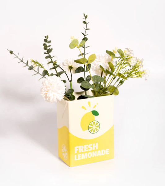 Vaso mattoncino di limonata