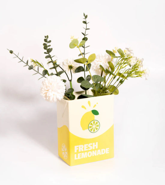 Vaso mattoncino di limonata