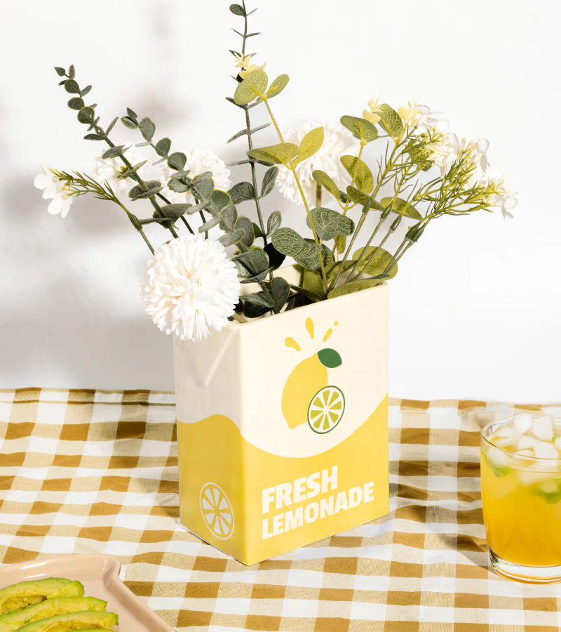 Vaso mattoncino di limonata