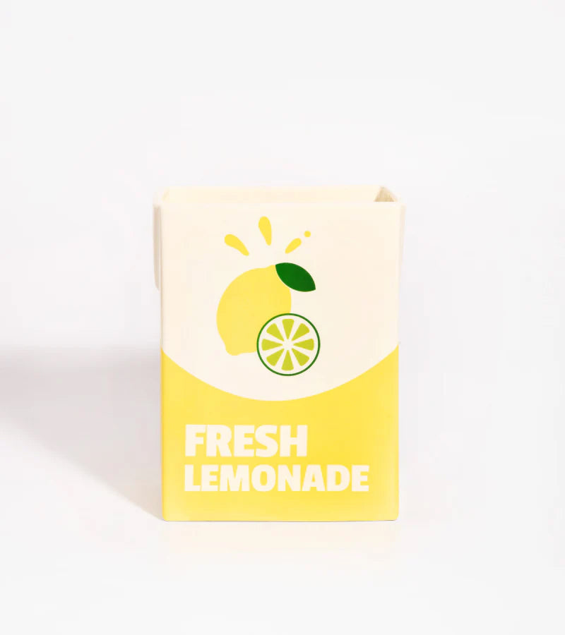 Vaso mattoncino di limonata