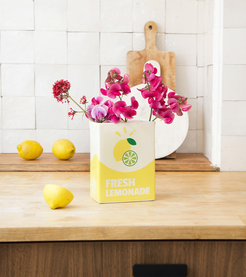 Vase brique de limonade