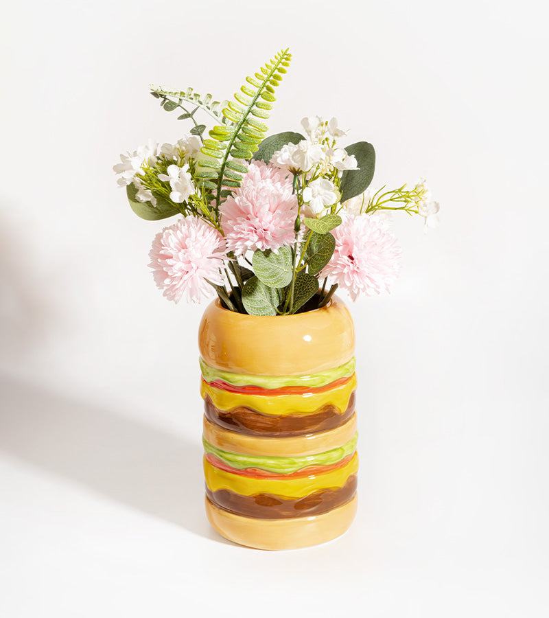 Fast Food - Vase Burger en céramique