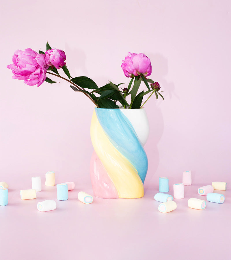 Vase candy Marshmallow