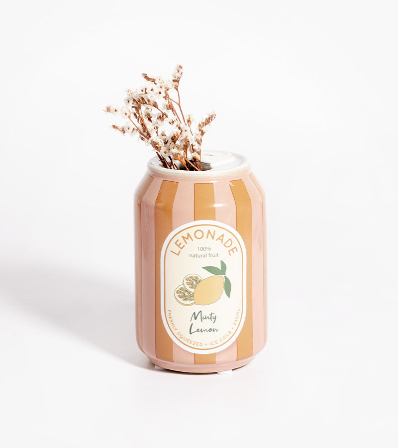 Vase canette de limonade
