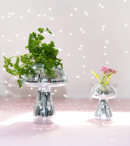 Vase champignon disco