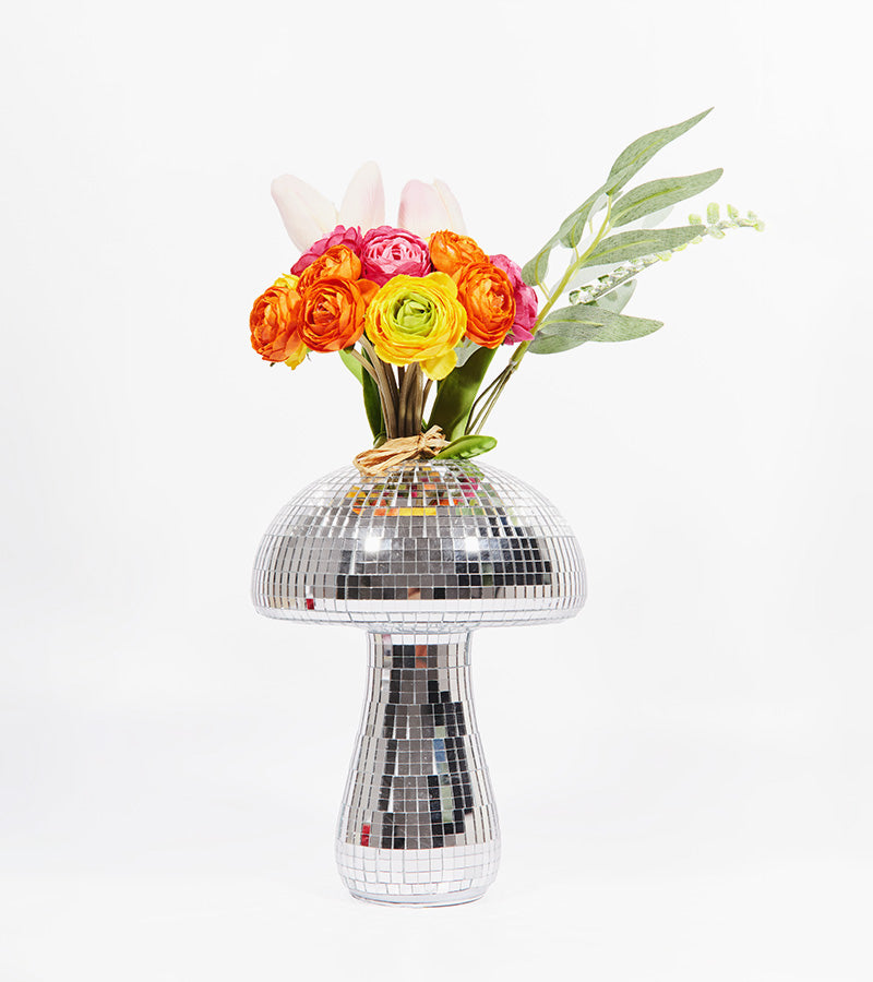 Vase champignon disco
