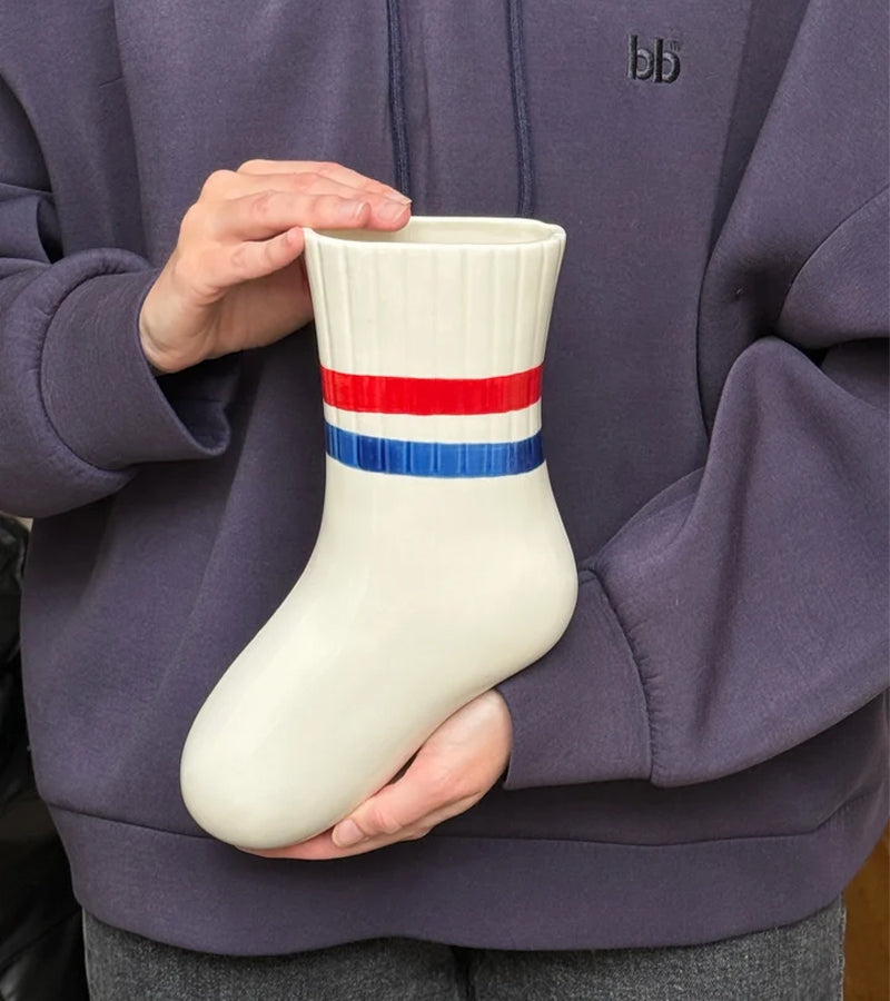 Vaso da parete - Calzino smarrito
